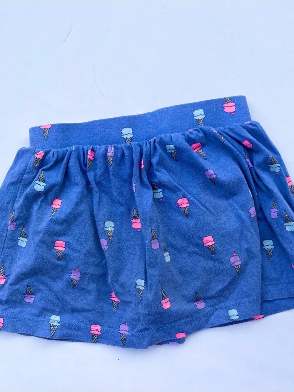 Girl’s Oshkosh Multicolor Ice Cream Cone Skort 5T
